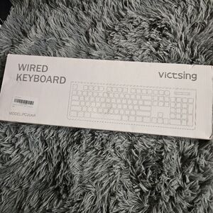 Wired Keyboard PC206A Black New In Box